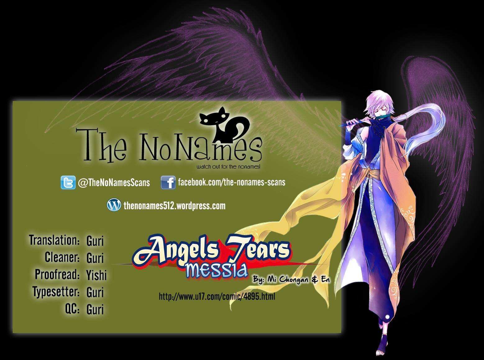 Angels Tears Chapter 8 page 1 - Chapter 8: Grief 3