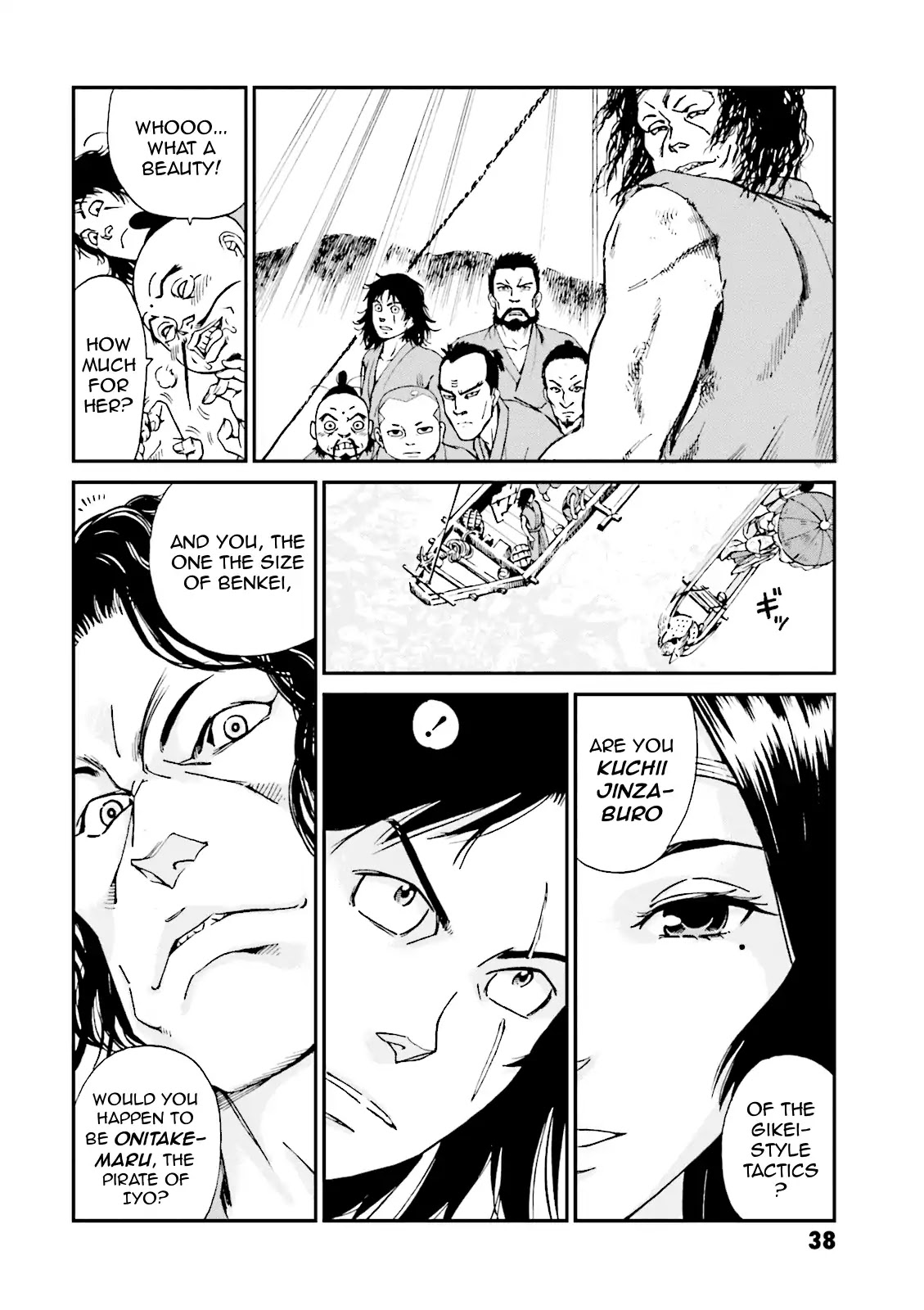 Angolmois: Record of the Mongol Invasion of Japan Chapter 1 page 38 - Chapter 1