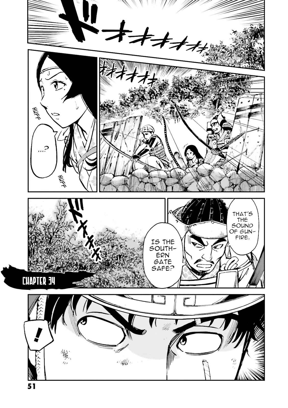 Angolmois: Record of the Mongol Invasion of Japan Chapter 34 page 1 - Chapter 34
