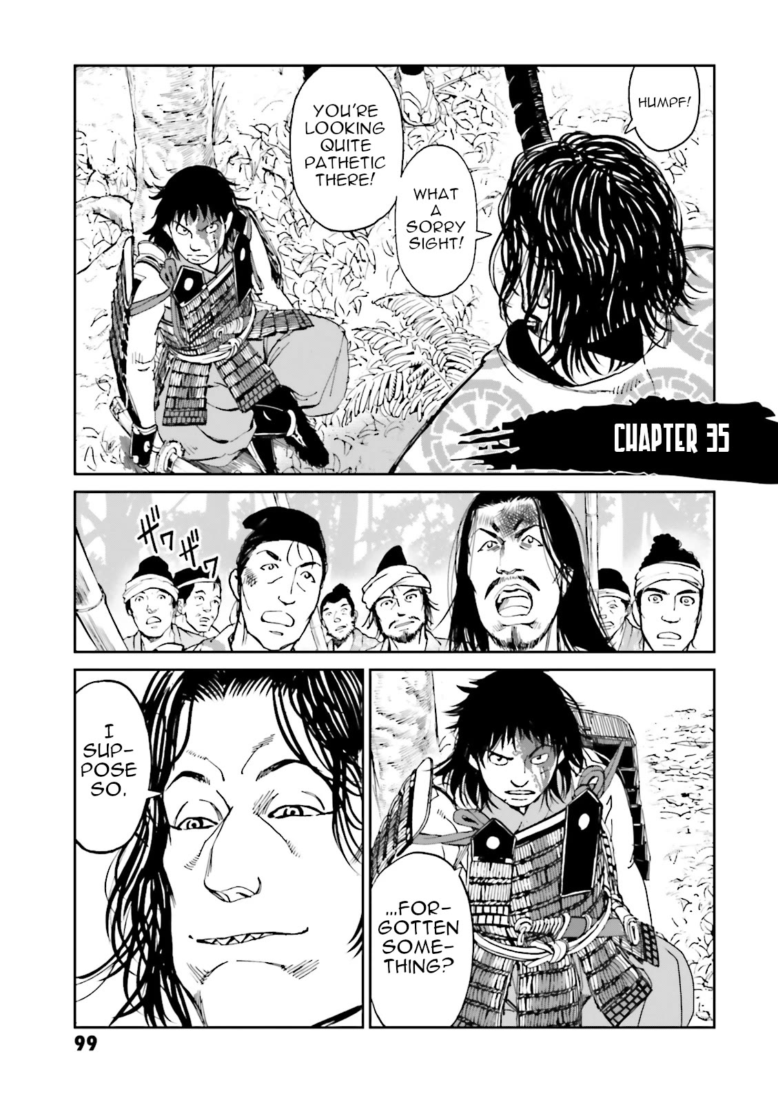 Angolmois: Record of the Mongol Invasion of Japan Chapter 35 page 1 - Chapter 35