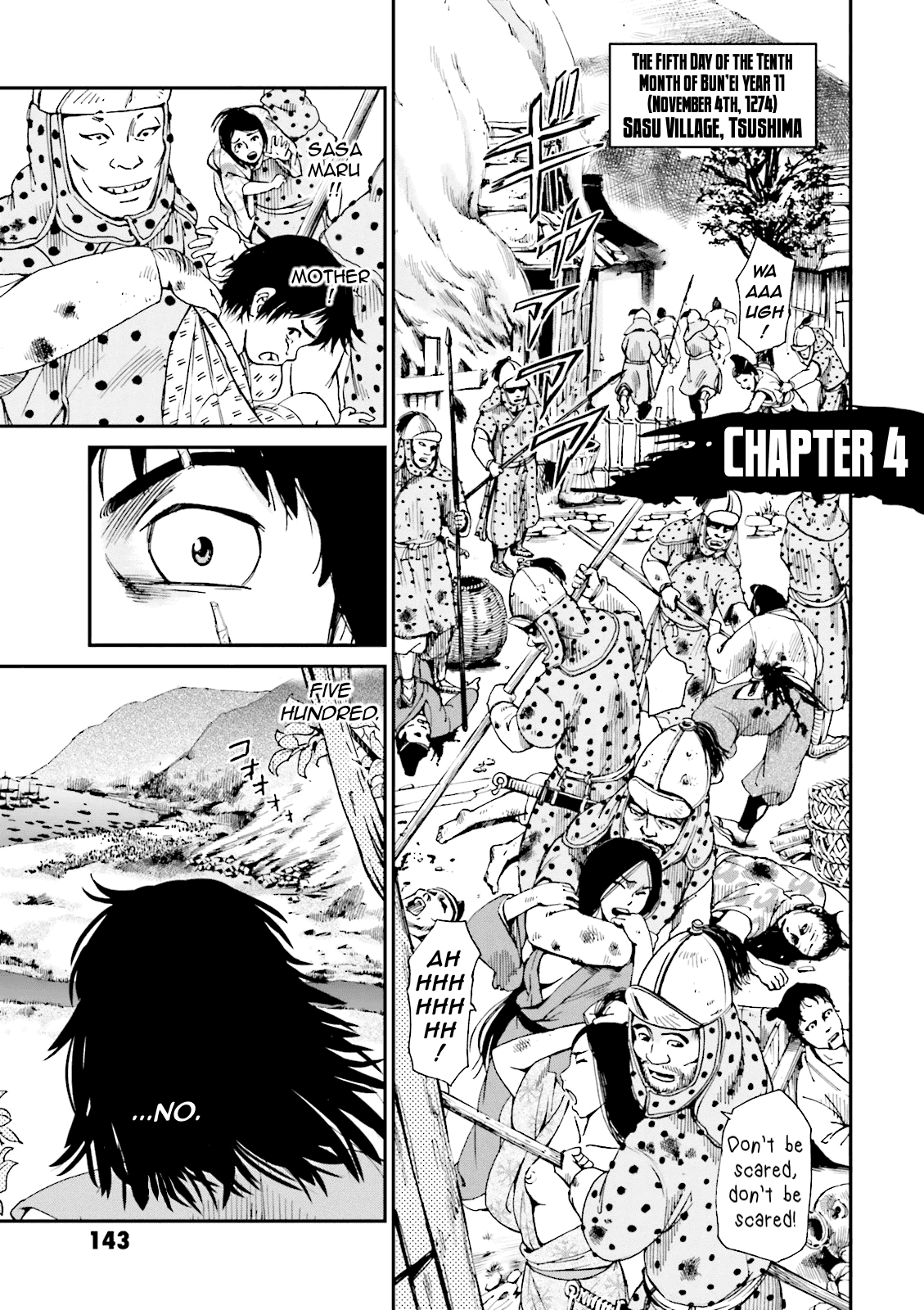 Angolmois: Record of the Mongol Invasion of Japan Chapter 4 page 1 - Chapter 4