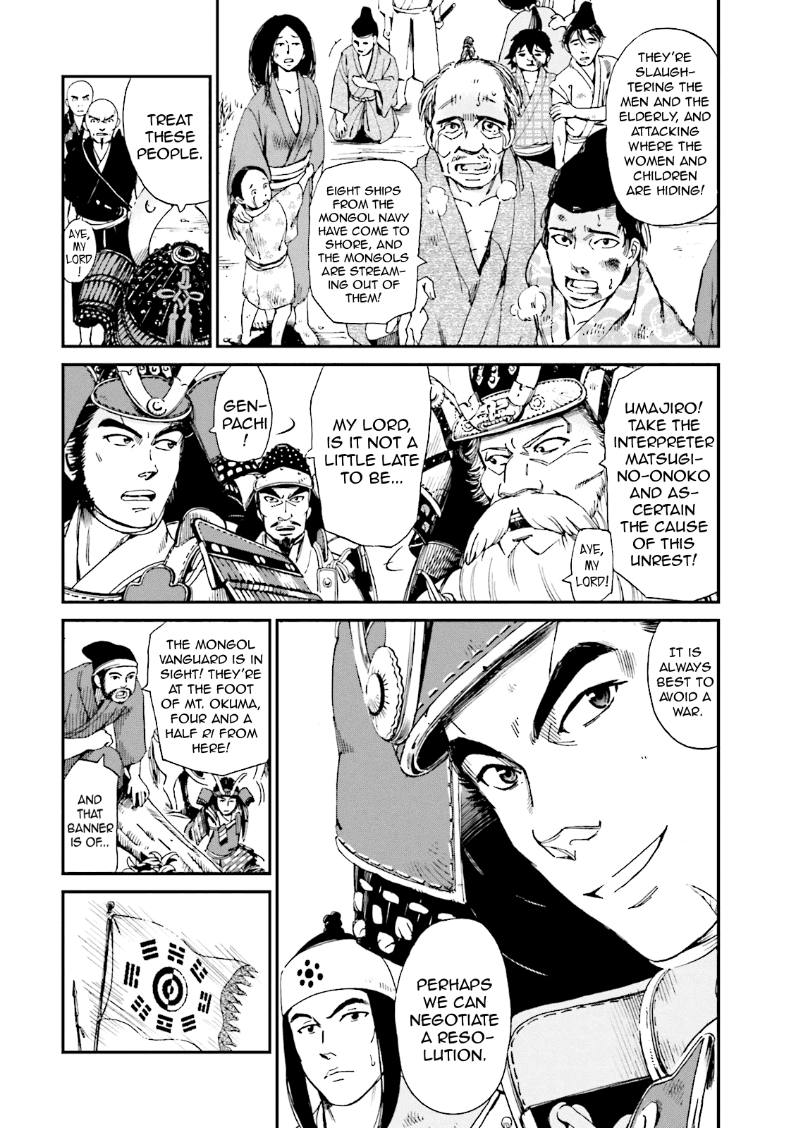 Angolmois: Record of the Mongol Invasion of Japan Chapter 4 page 4 - Chapter 4