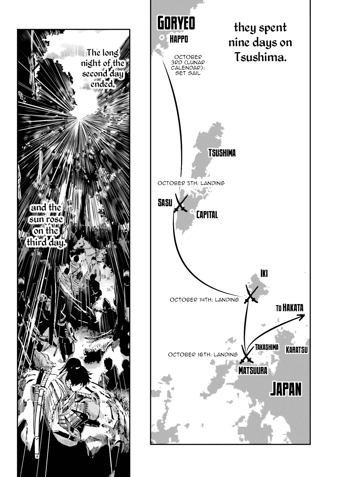 Angolmois: Record of the Mongol Invasion of Japan Chapter 9 page 45 - Chapter 9