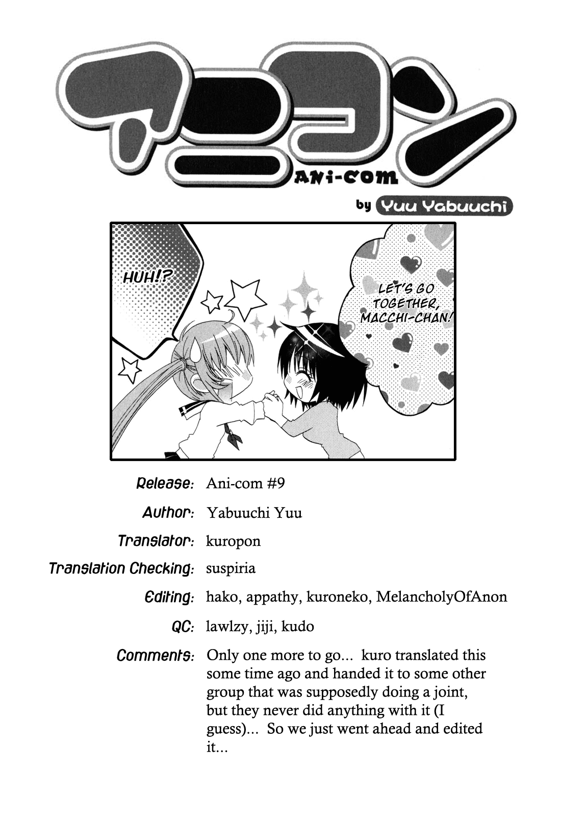 Ani-Com Chapter 9 page 2 - Chapter 9