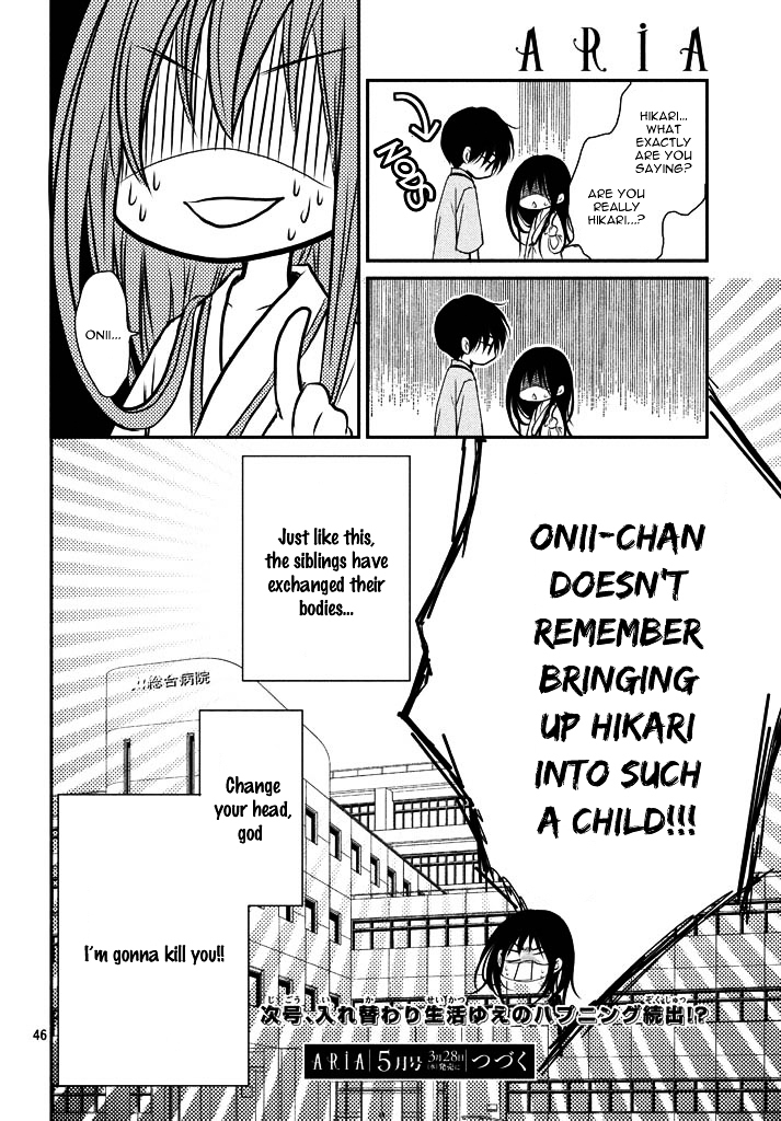 Ani ga Imouto de Imouto ga Ani de. Chapter 1.2 page 47 - Chapter 1 v2 : Episode: 1