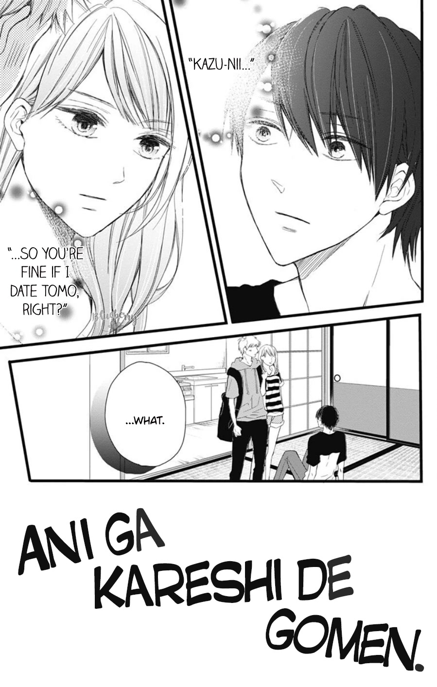 Ani ga kareshi de, gomen Chapter 7 page 4 - Chapter 7