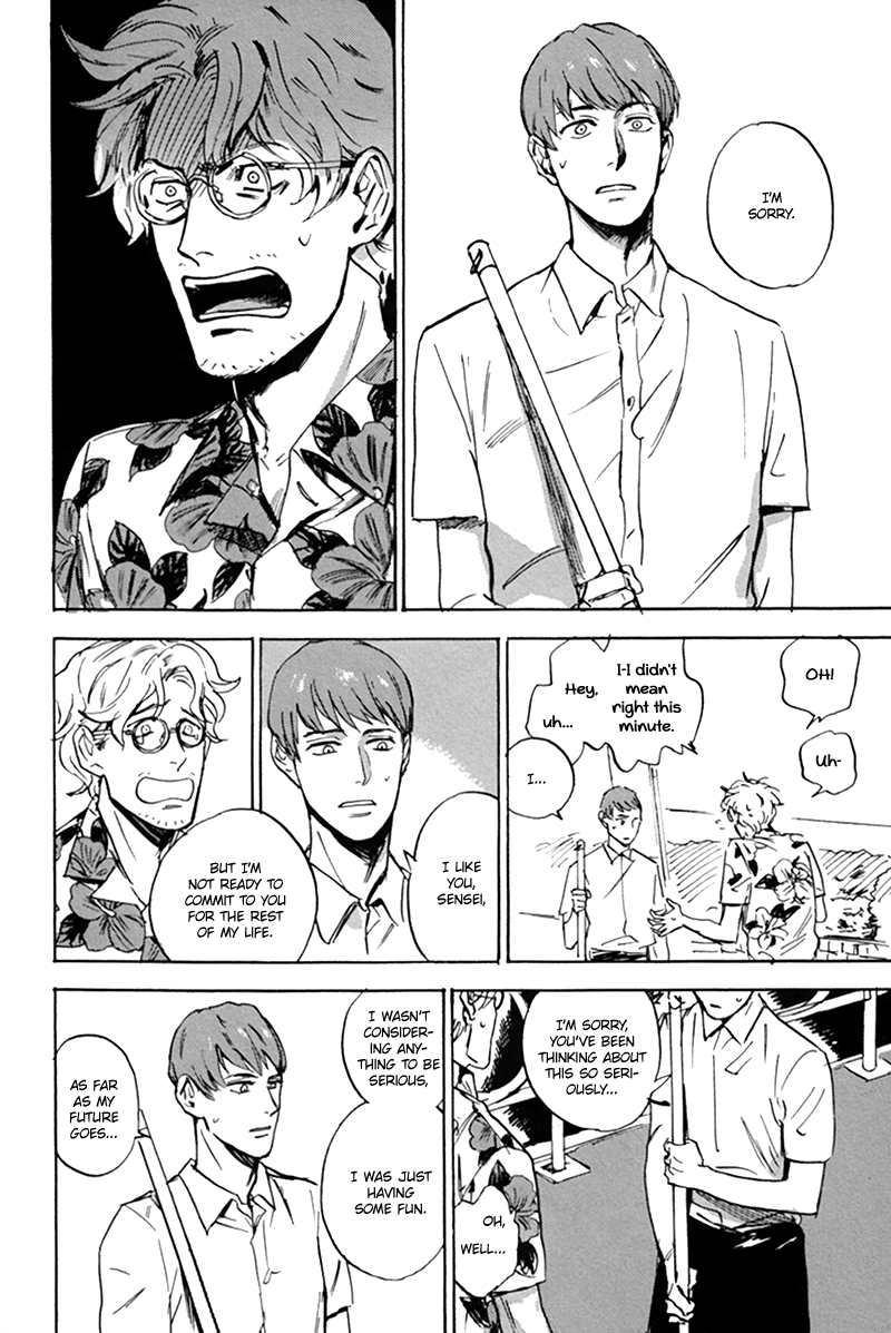 Ani no Chuukoku Chapter 5.2 page 33 - Chapter 5 v2 : The Sound of the Waves