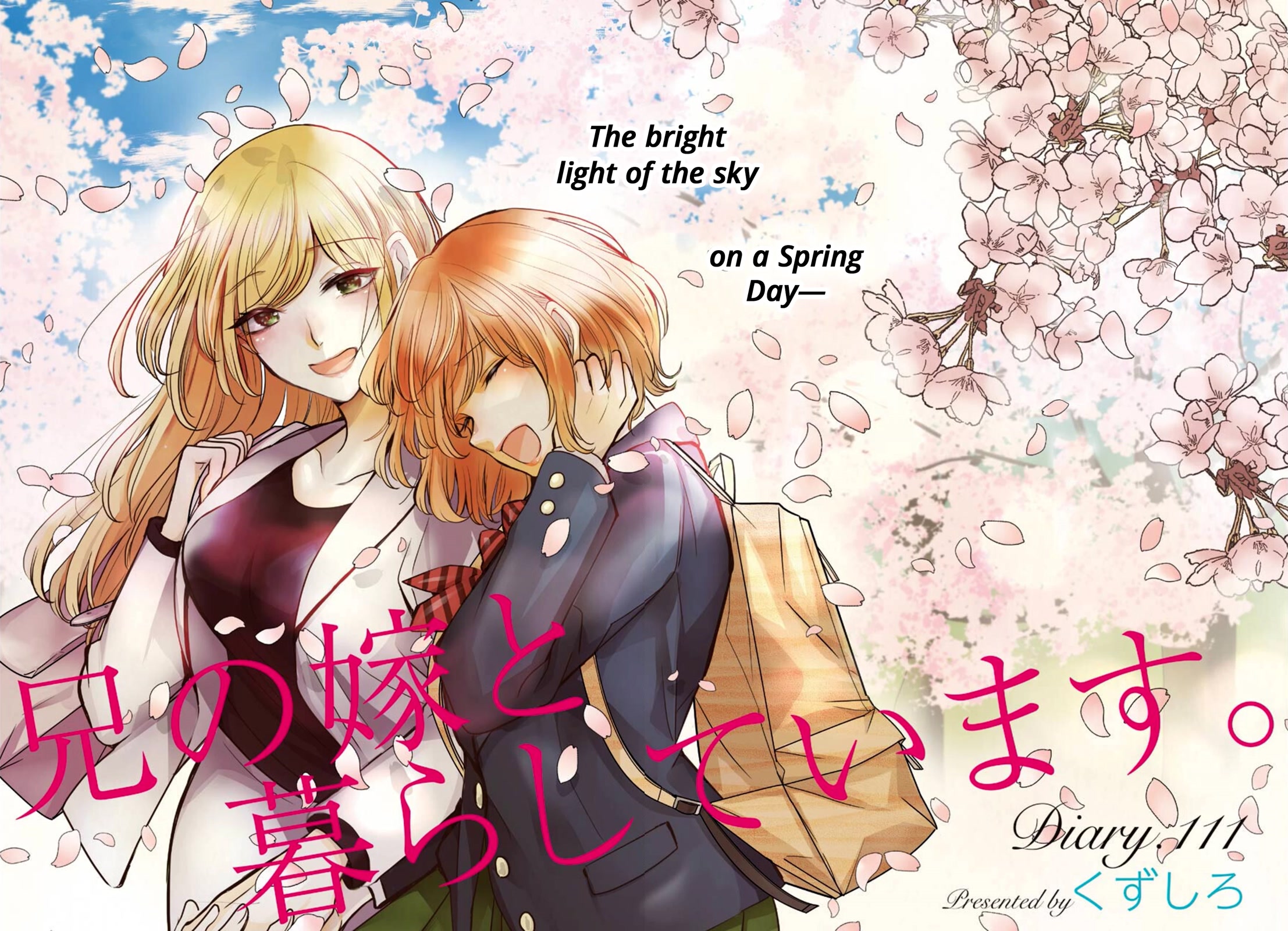 Ani no Yome to Kurashite Imasu. Chapter 111 page 2 - Chapter 111: Diary 111