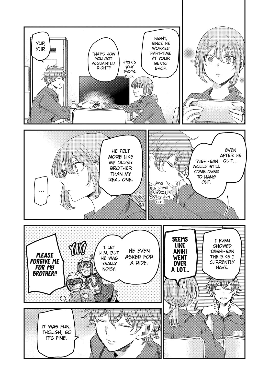 Ani no Yome to Kurashite Imasu. Chapter 124 page 9 - Chapter 124