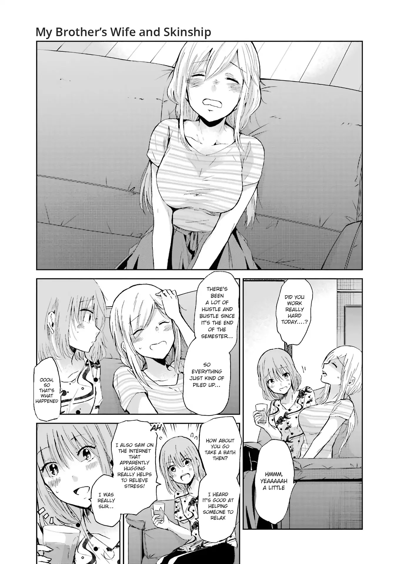 Ani no Yome to Kurashite Imasu. Chapter 20.5 page 4 - Chapter 20.5: Volume 2 Extra