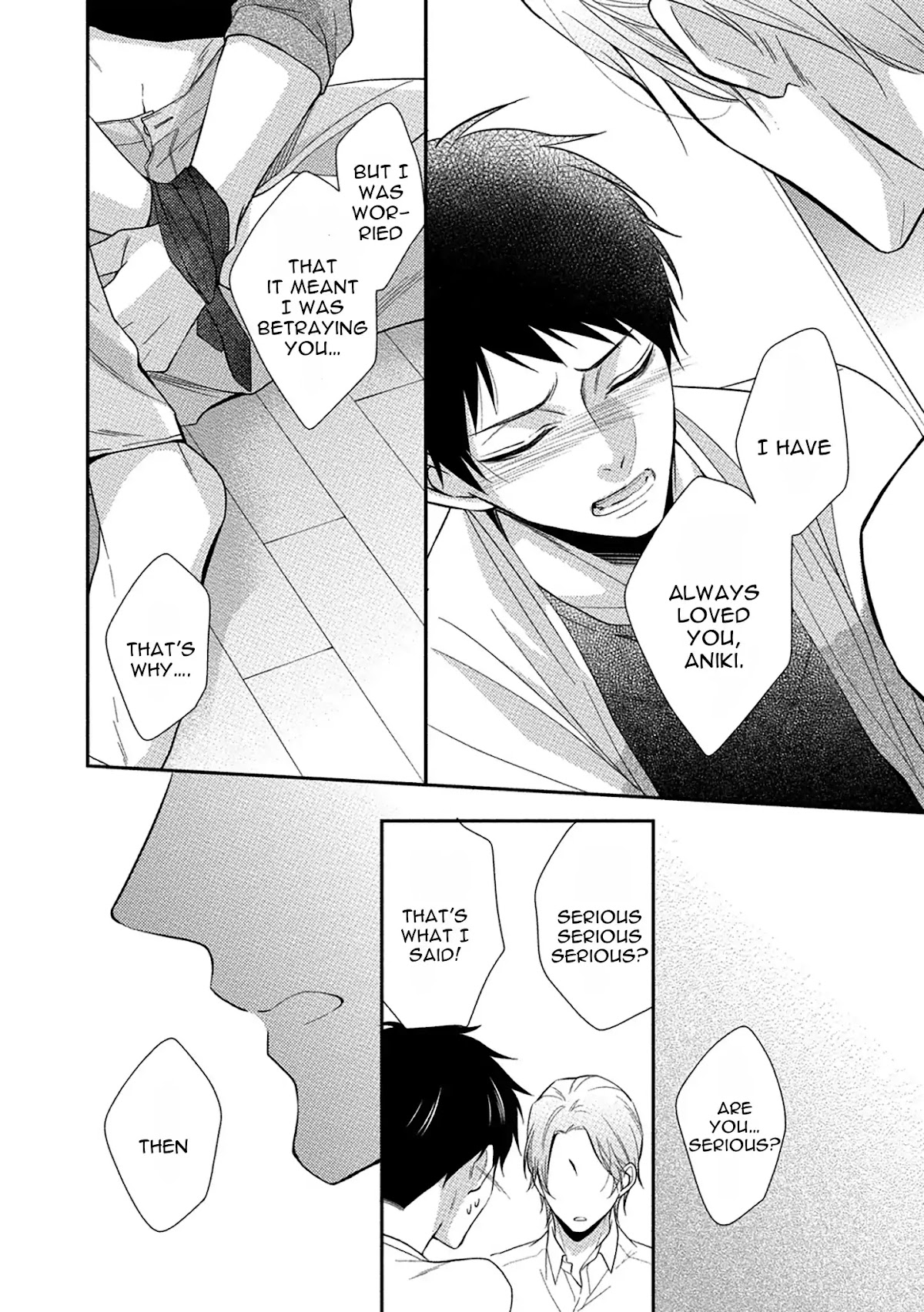 Aniki to Isshoja Nemurenai Chapter 1 page 33 - Chapter 1: Clumsy Love 1