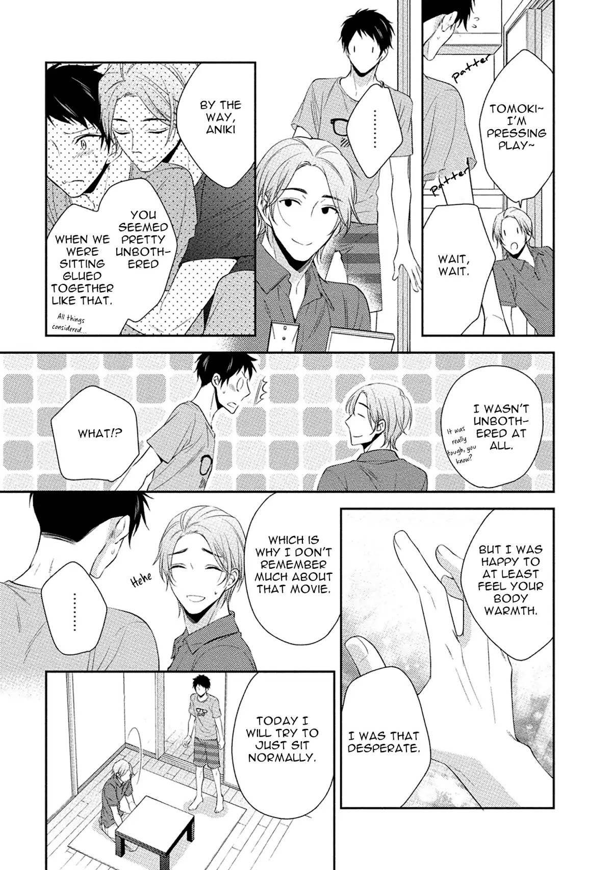 Aniki to Isshoja Nemurenai Chapter 2 page 33 - Chapter 2: Clumsy Love 2
