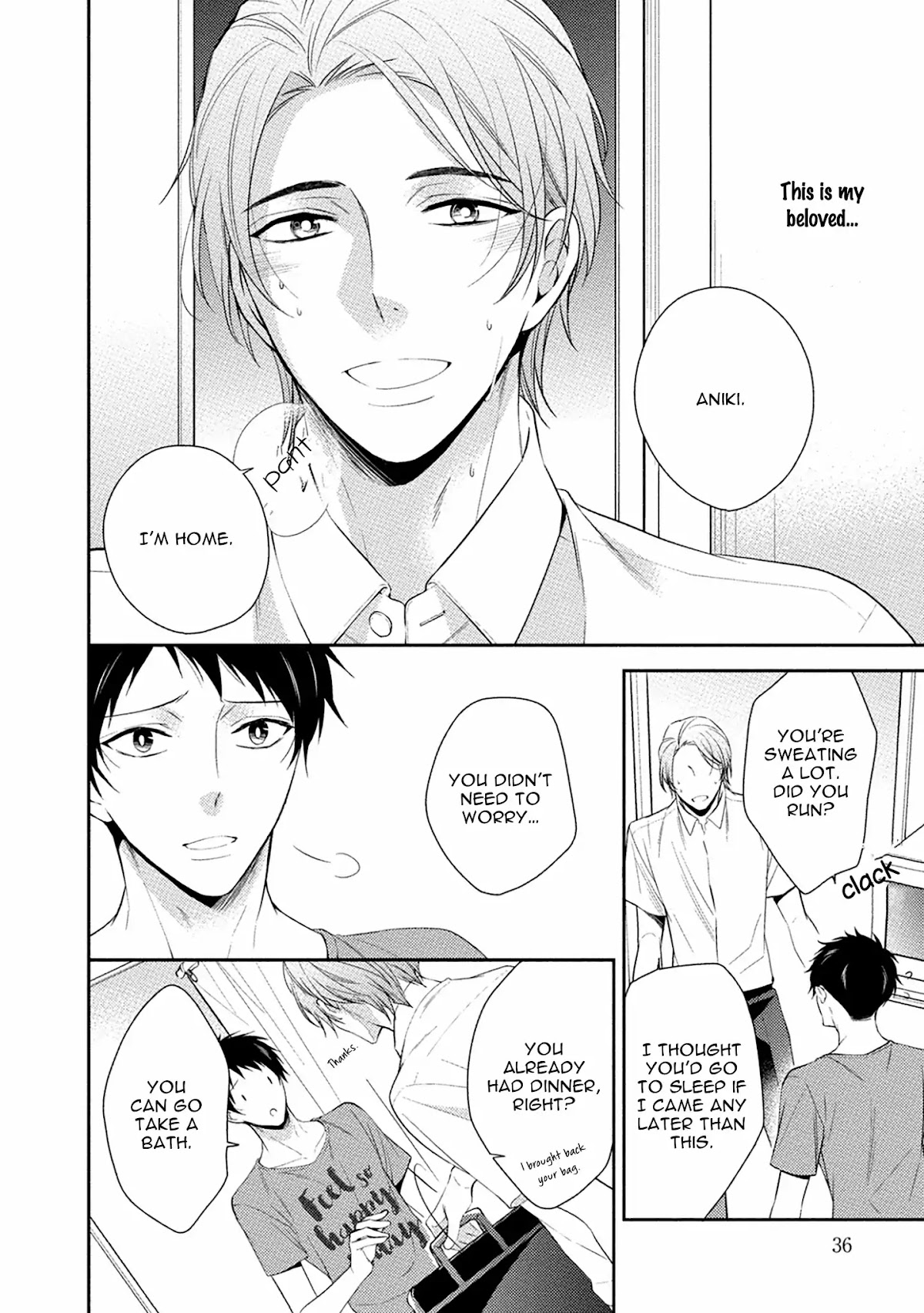 Aniki to Isshoja Nemurenai Chapter 2 page 4 - Chapter 2: Clumsy Love 2