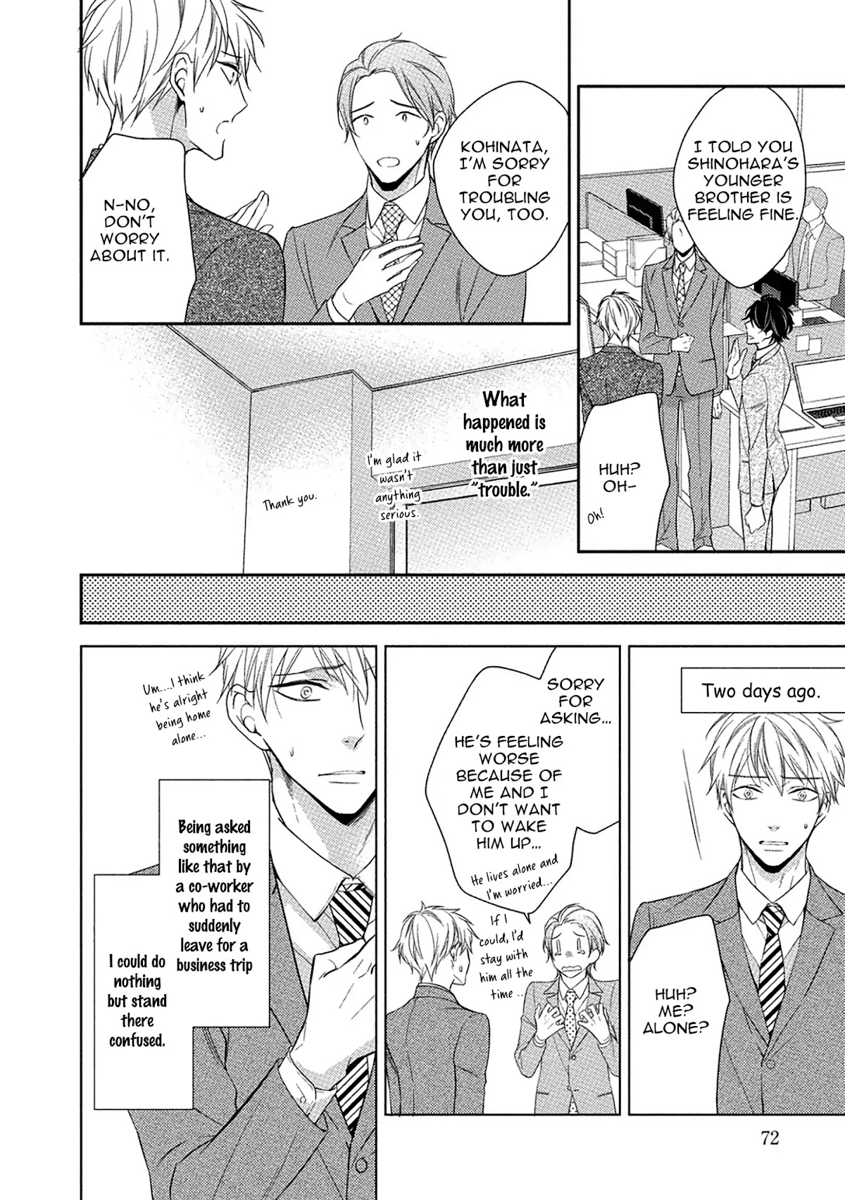Aniki to Isshoja Nemurenai Chapter 3 page 8 - Chapter 3: Yearning For A Sweet Dream