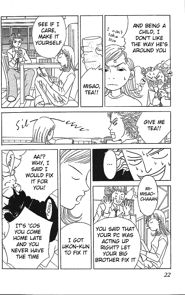 Aniki wa Tsunayoshi! Chapter 1.2 page 24 - Chapter 1 v2 : Love Battle 1 - Jinguuji Home Battle