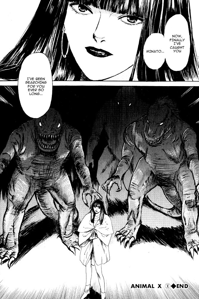 Animal X: Aragami no Ichizoku Chapter 1.10 page 56 - Vol.1.3 Chapter 10: Aragami no Ichizoku