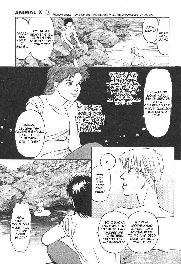 Animal X: Aragami no Ichizoku Chapter 1.2 page 38 - Vol.1.1 Chapter 2: Aragami no Ichizoku