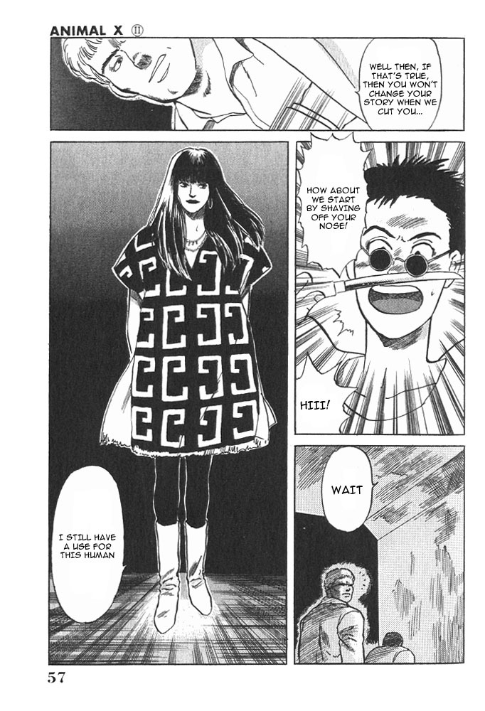 Animal X: Aragami no Ichizoku Chapter 1.2 page 4 - Vol.1.1 Chapter 2: Aragami no Ichizoku
