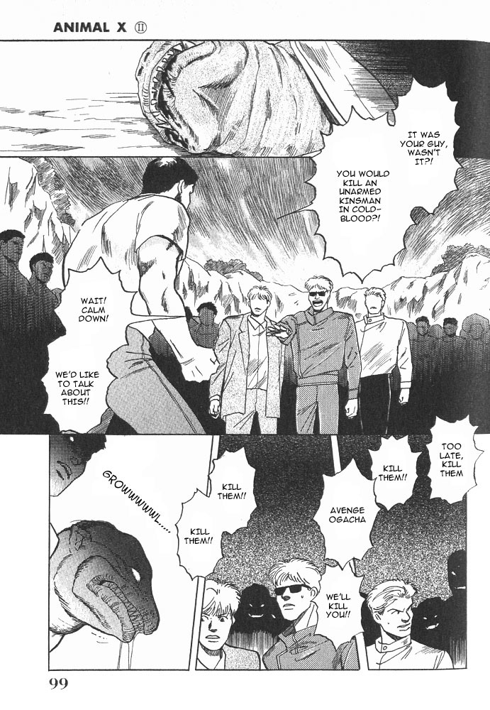 Animal X: Aragami no Ichizoku Chapter 1.2 page 46 - Vol.1.1 Chapter 2: Aragami no Ichizoku