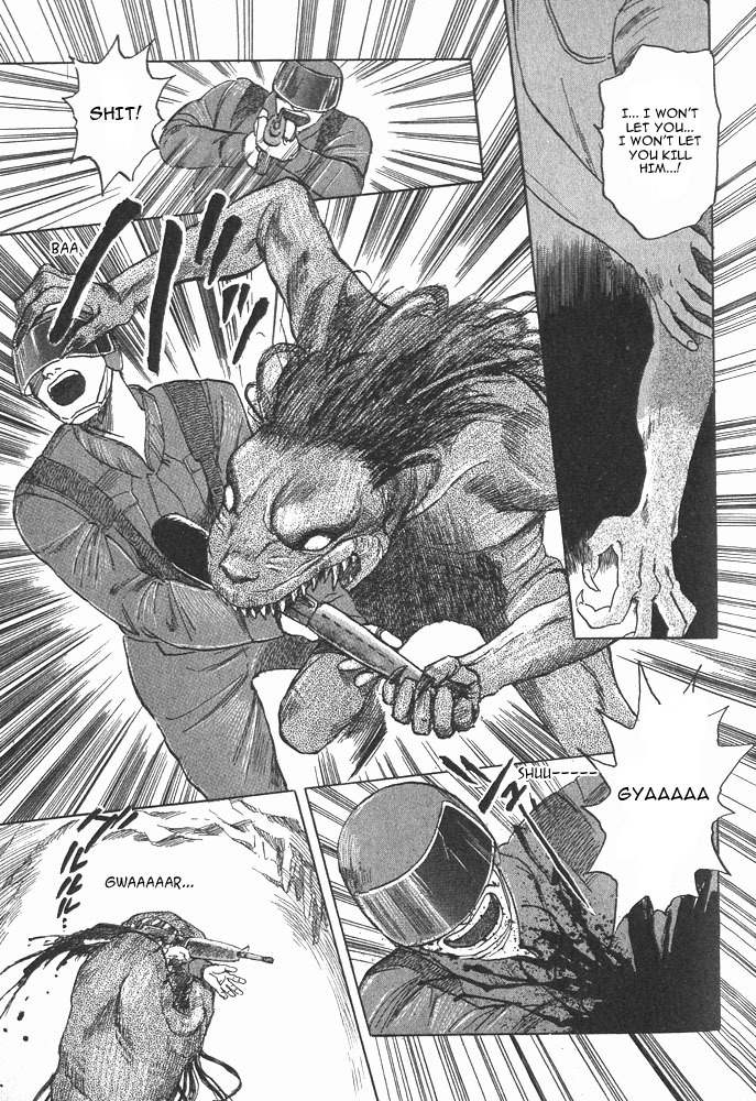 Animal X: Aragami no Ichizoku Chapter 1.2 page 57 - Vol.1.1 Chapter 2: Aragami no Ichizoku