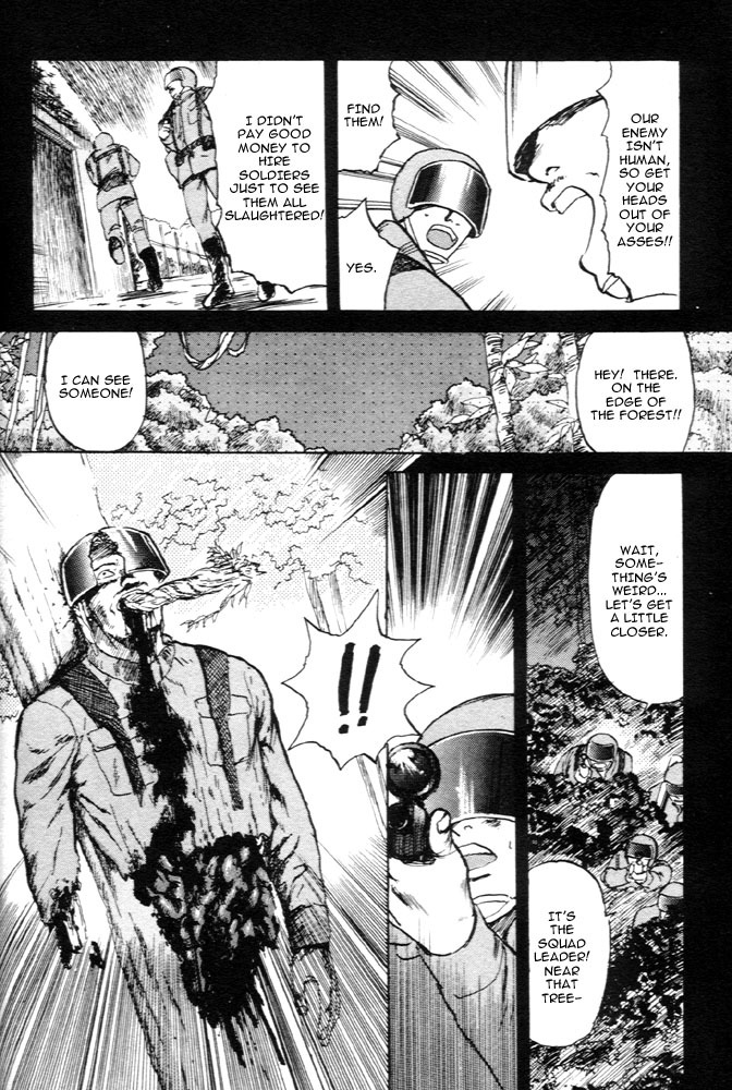 Animal X: Aragami no Ichizoku Chapter 1.5 page 35 - Vol.1.2 Chapter 5: Aragami no Ichizoku