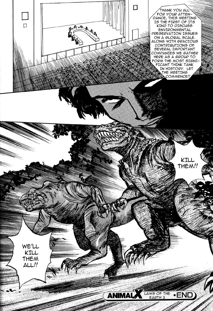 Animal X: Aragami no Ichizoku Chapter 2.3 page 60 - Vol.2.2 Chapter 3: Daichi no Okite