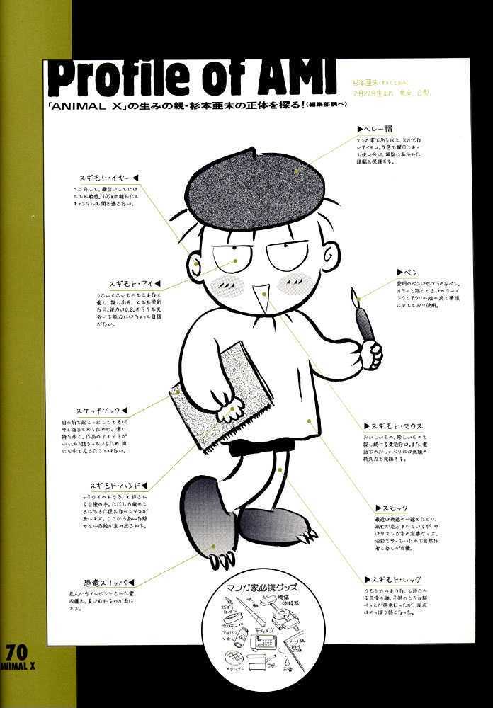 Animal X: Daichi no Okite Chapter 1 page 70 - Chapter 1 : Artbook