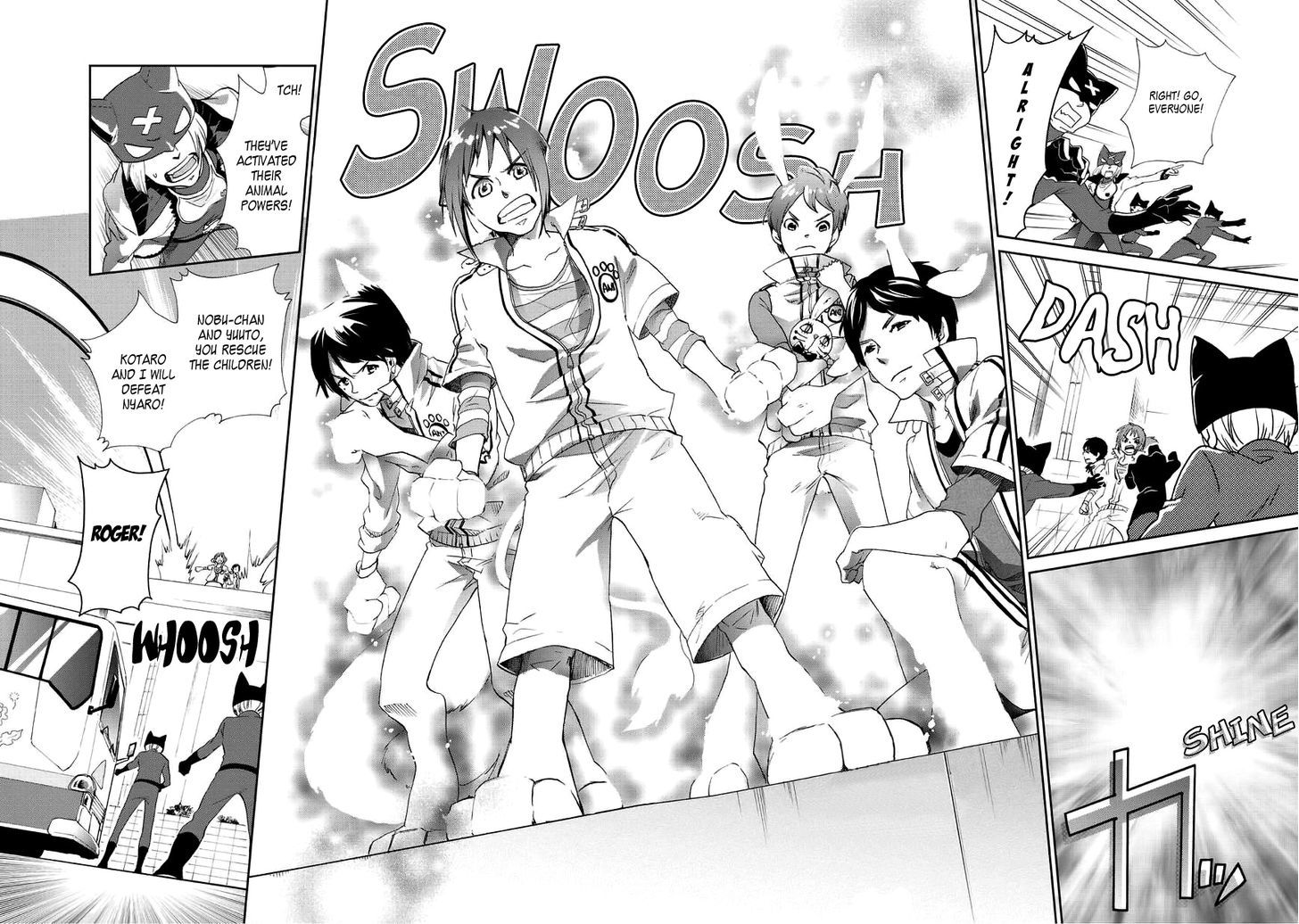 Animaru Sentai Unlimited Chapter 2 page 5 - Chapter 2 : The Animal Rangers Are Go! (Part 2)