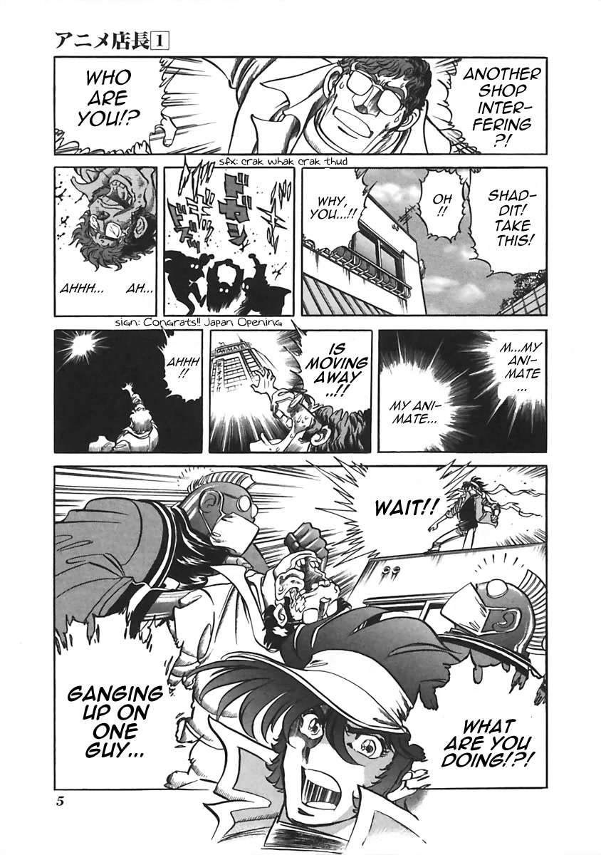 Anime Tenchou Chapter 1 page 8 - Chapter 1: The Anime Shop Manager Appears!!