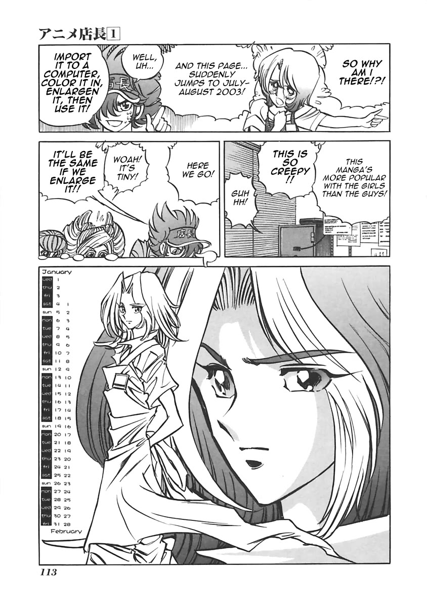 Anime Tenchou Chapter 15 page 7 - Chapter 15: Don't Complain to the Calendar!!
