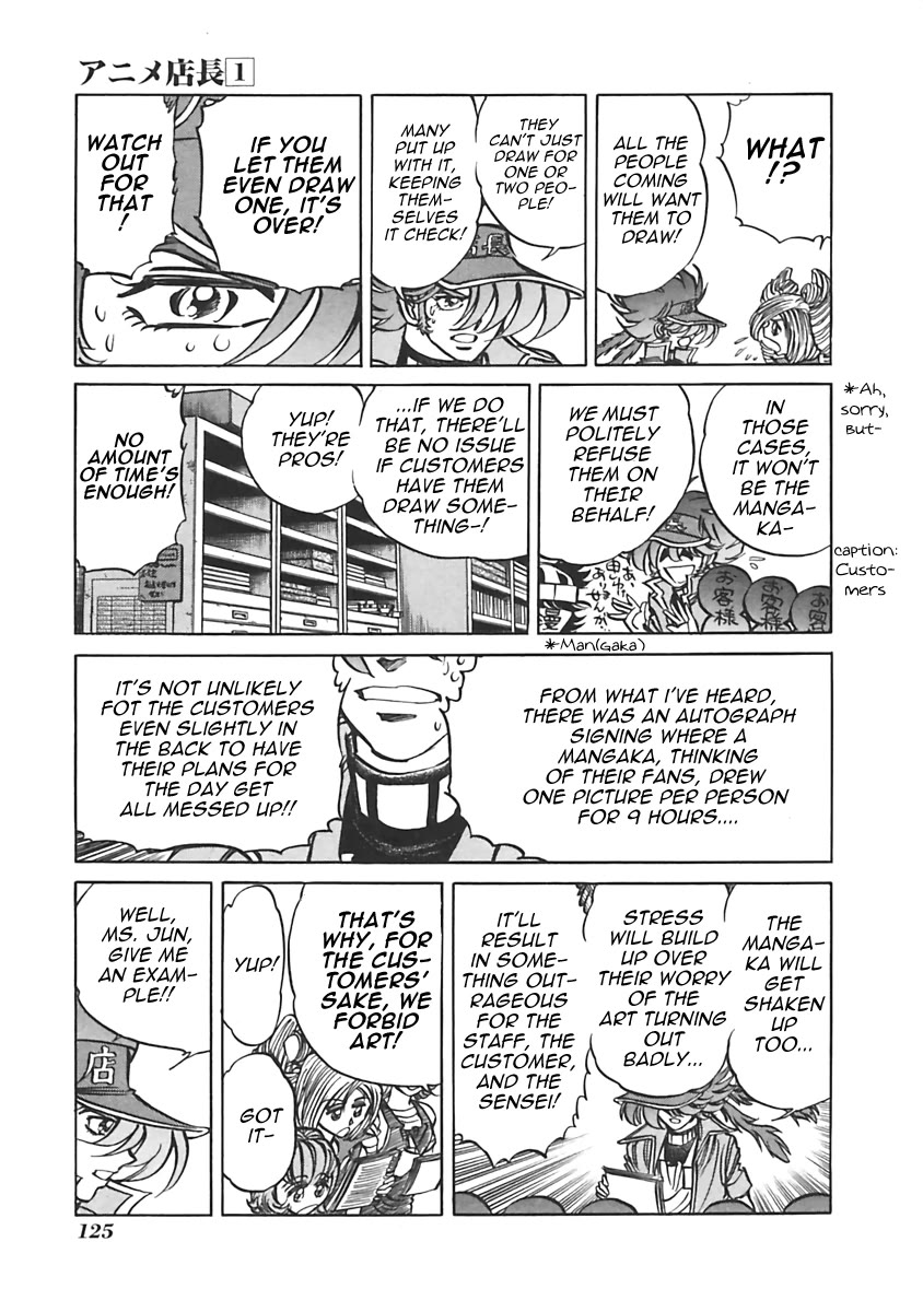 Anime Tenchou Chapter 17 page 3 - Chapter 17: Don't Make a Mangaka Draw for You!!