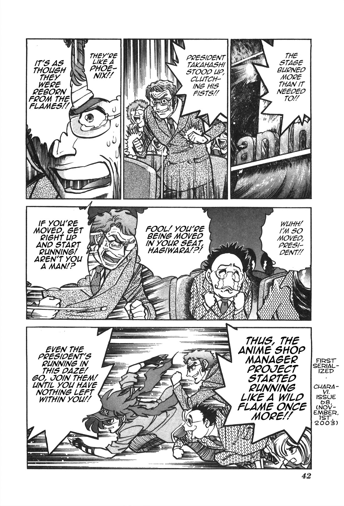 Anime Tenchou Chapter 29 page 8 - Chapter 29: Come Back to Life, Before You Burn Out!!