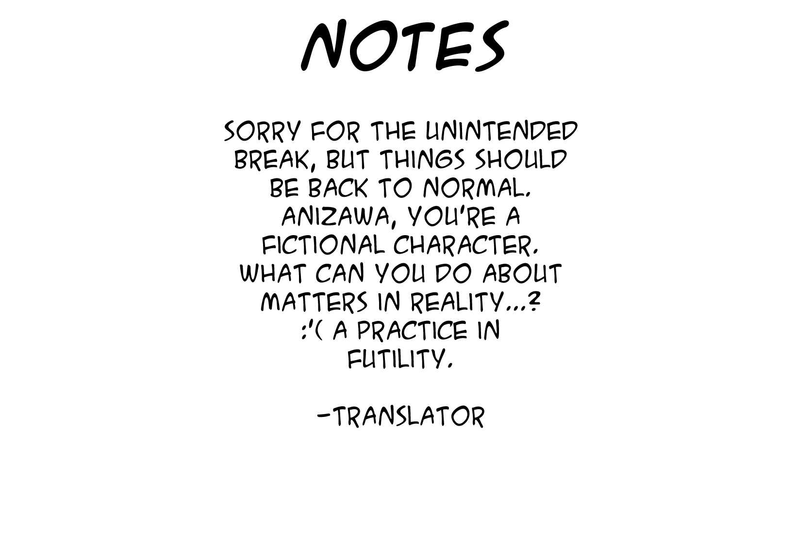 Anime Tenchou Chapter 29 page 9 - Chapter 29: Come Back to Life, Before You Burn Out!!