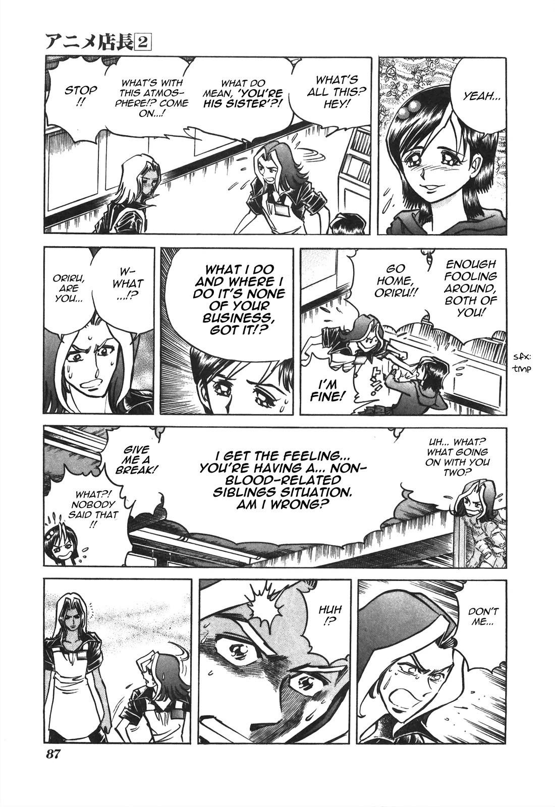 Anime Tenchou Chapter 35 page 5 - Chapter 35: His Little Sister Appears (New)!!