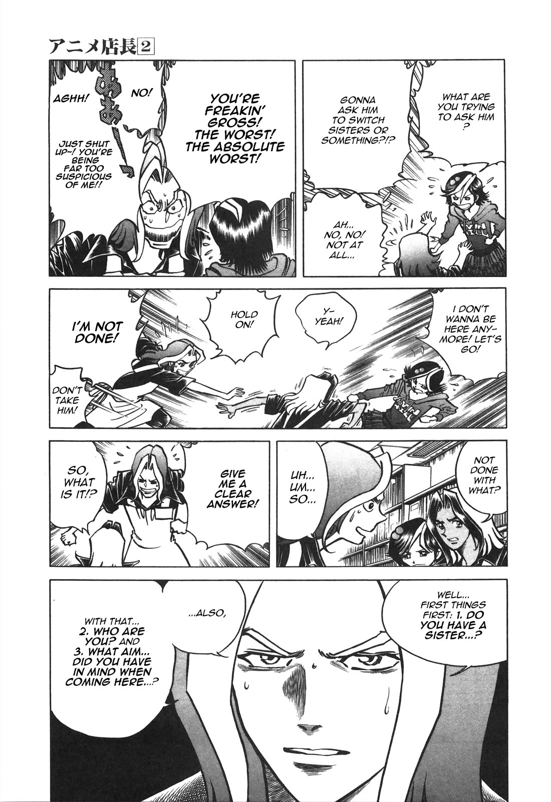 Anime Tenchou Chapter 35 page 7 - Chapter 35: His Little Sister Appears (New)!!
