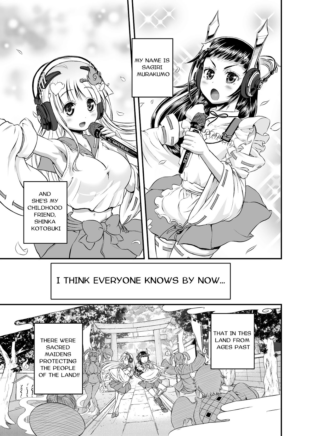 Animetamae! Tensei no Miko Chapter 2 page 1 - Chapter 2