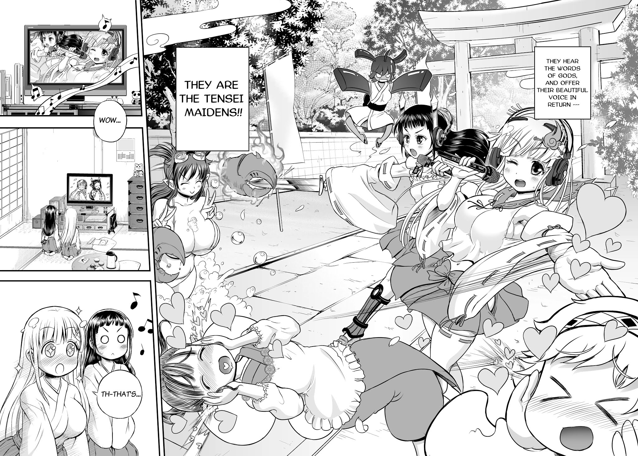 Animetamae! Tensei no Miko Chapter 2 page 2 - Chapter 2