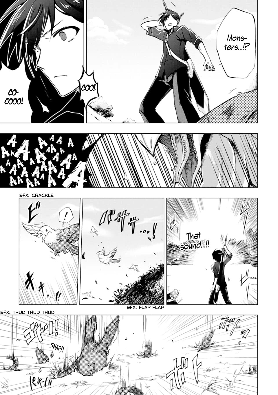 Ankoku Kishi no Ore desu Ga Saikyou no Seikishi wo Mezashimasu Chapter 1 page 13 - Chapter 1: Rescue Drama