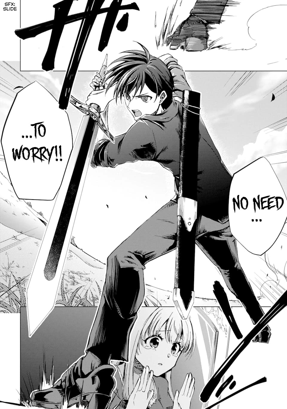 Ankoku Kishi no Ore desu Ga Saikyou no Seikishi wo Mezashimasu Chapter 1 page 18 - Chapter 1: Rescue Drama