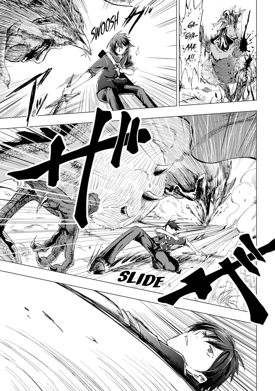 Ankoku Kishi no Ore desu Ga Saikyou no Seikishi wo Mezashimasu Chapter 1 page 23 - Chapter 1: Rescue Drama