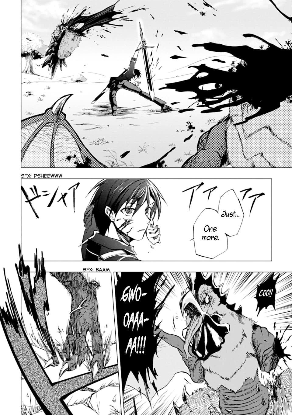Ankoku Kishi no Ore desu Ga Saikyou no Seikishi wo Mezashimasu Chapter 1 page 24 - Chapter 1: Rescue Drama