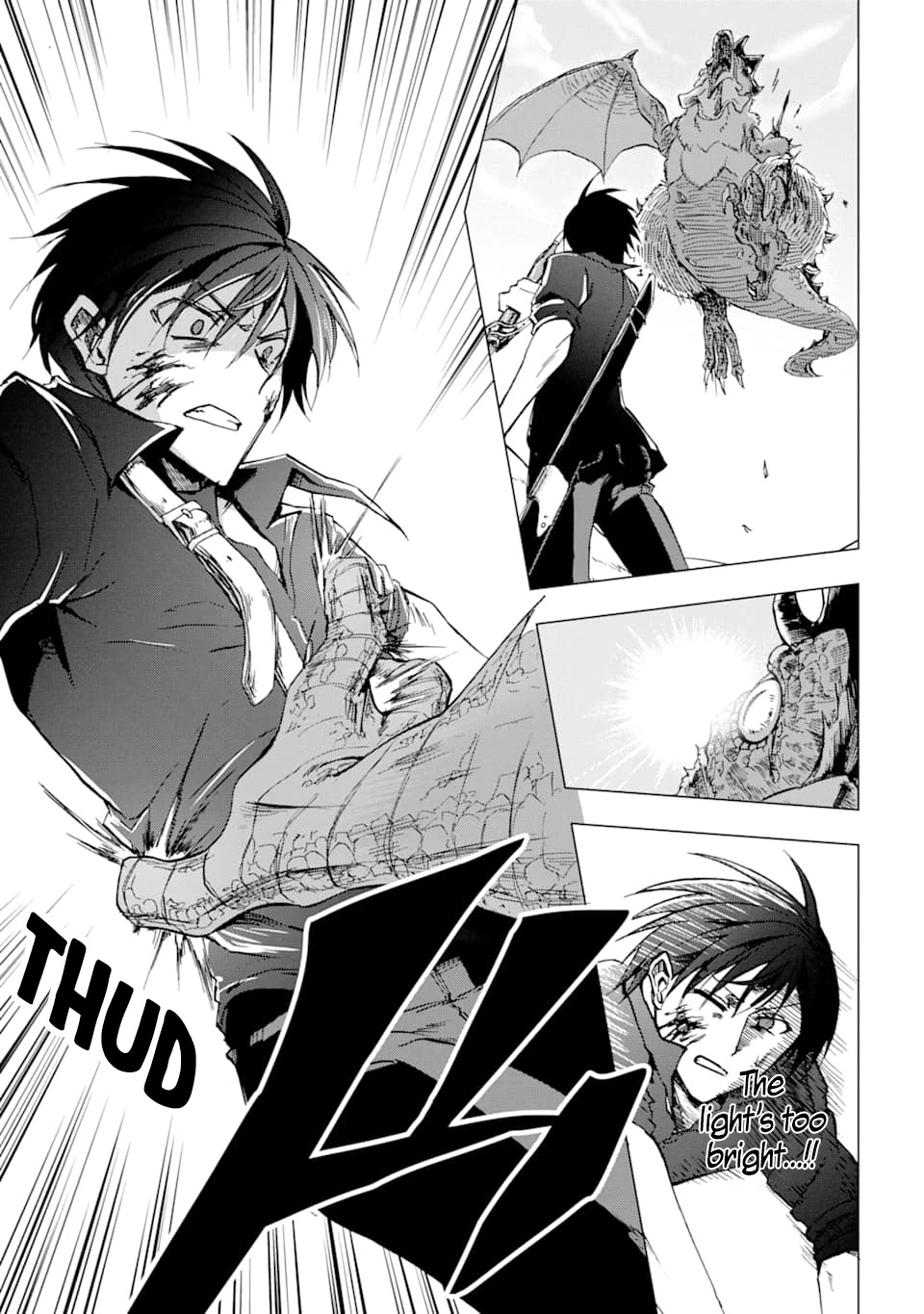 Ankoku Kishi no Ore desu Ga Saikyou no Seikishi wo Mezashimasu Chapter 1 page 25 - Chapter 1: Rescue Drama