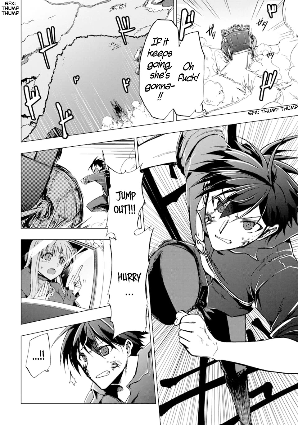 Ankoku Kishi no Ore desu Ga Saikyou no Seikishi wo Mezashimasu Chapter 1 page 28 - Chapter 1: Rescue Drama