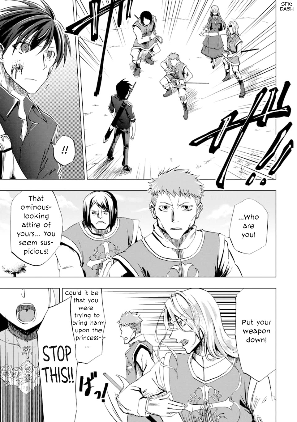 Ankoku Kishi no Ore desu Ga Saikyou no Seikishi wo Mezashimasu Chapter 1 page 35 - Chapter 1: Rescue Drama