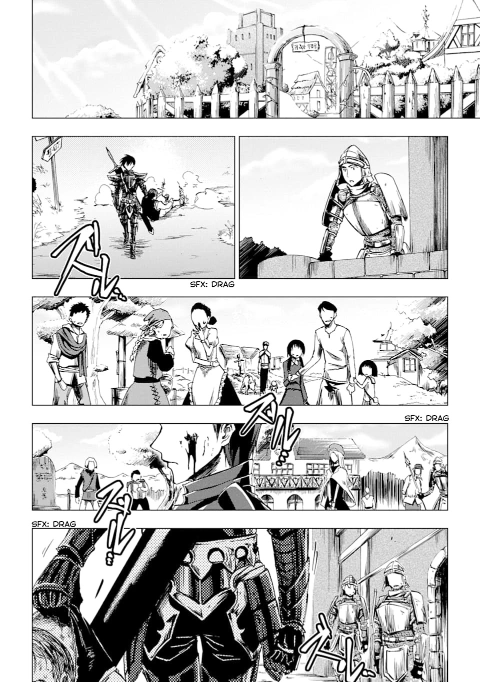 Ankoku Kishi no Ore desu Ga Saikyou no Seikishi wo Mezashimasu Chapter 1 page 6 - Chapter 1: Rescue Drama