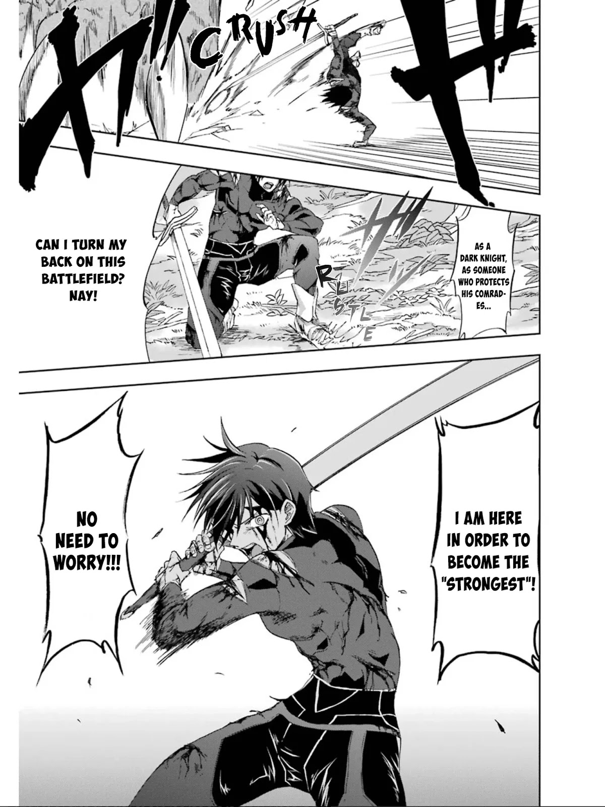 Ankoku Kishi no Ore desu Ga Saikyou no Seikishi wo Mezashimasu Chapter 10 page 22 - Chapter 10: Omen of Awakening