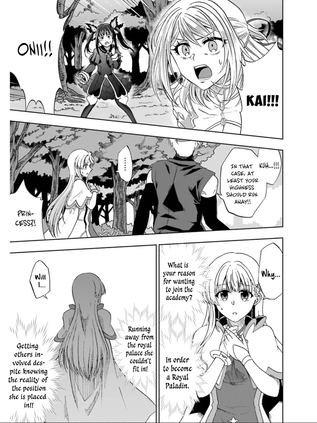 Ankoku Kishi no Ore desu Ga Saikyou no Seikishi wo Mezashimasu Chapter 10 page 24 - Chapter 10: Omen of Awakening