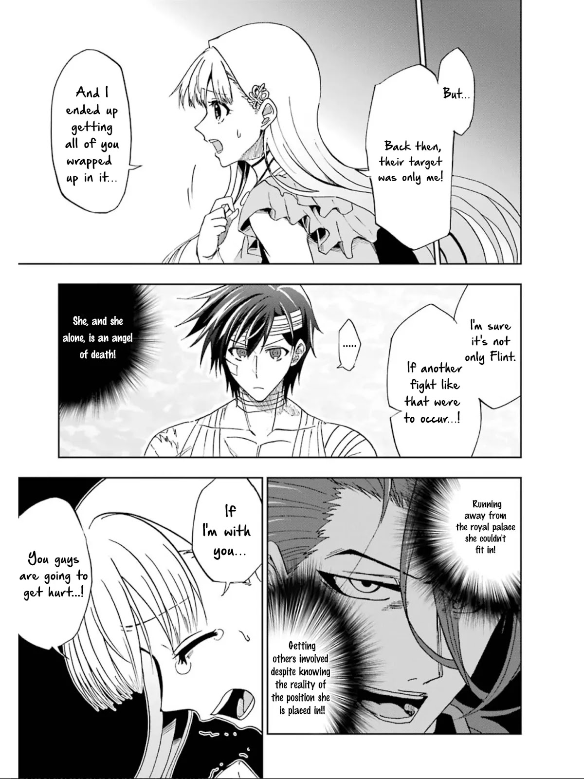 Ankoku Kishi no Ore desu Ga Saikyou no Seikishi wo Mezashimasu Chapter 11 page 16 - Chapter 11: The Unidentified Magic