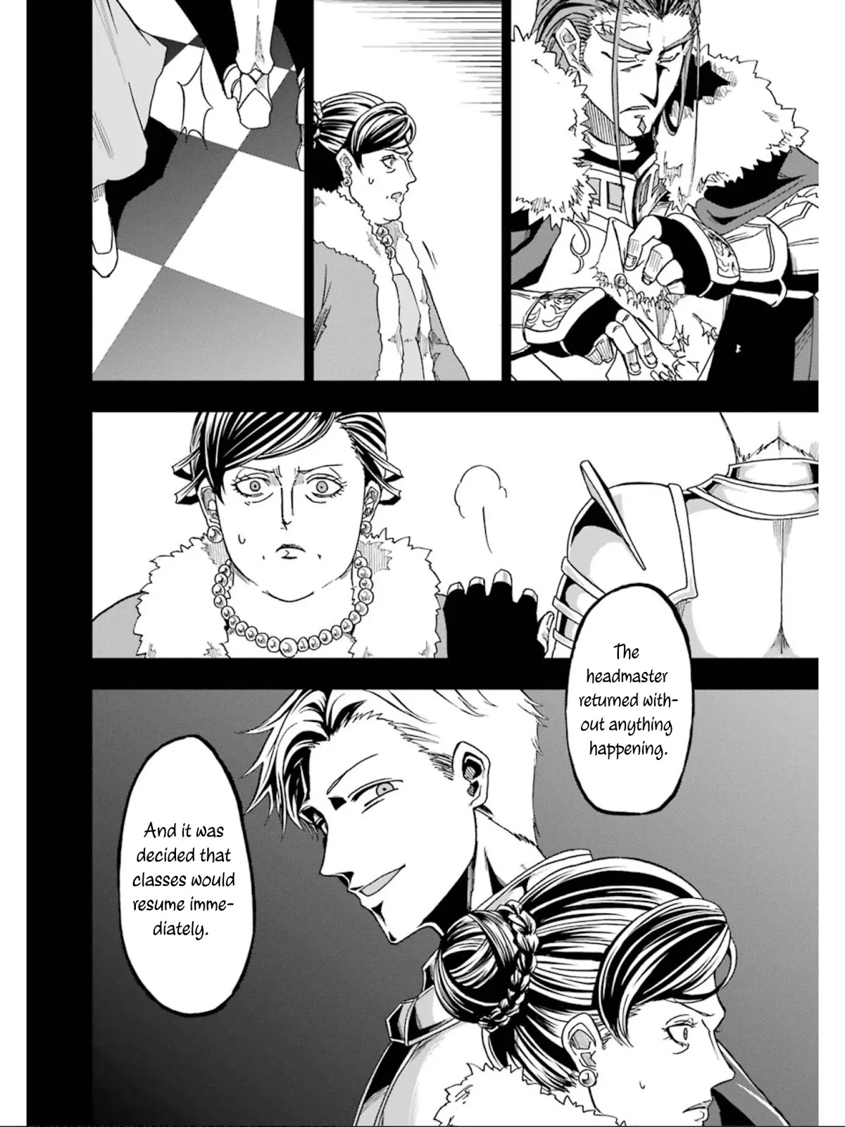 Ankoku Kishi no Ore desu Ga Saikyou no Seikishi wo Mezashimasu Chapter 11 page 21 - Chapter 11: The Unidentified Magic