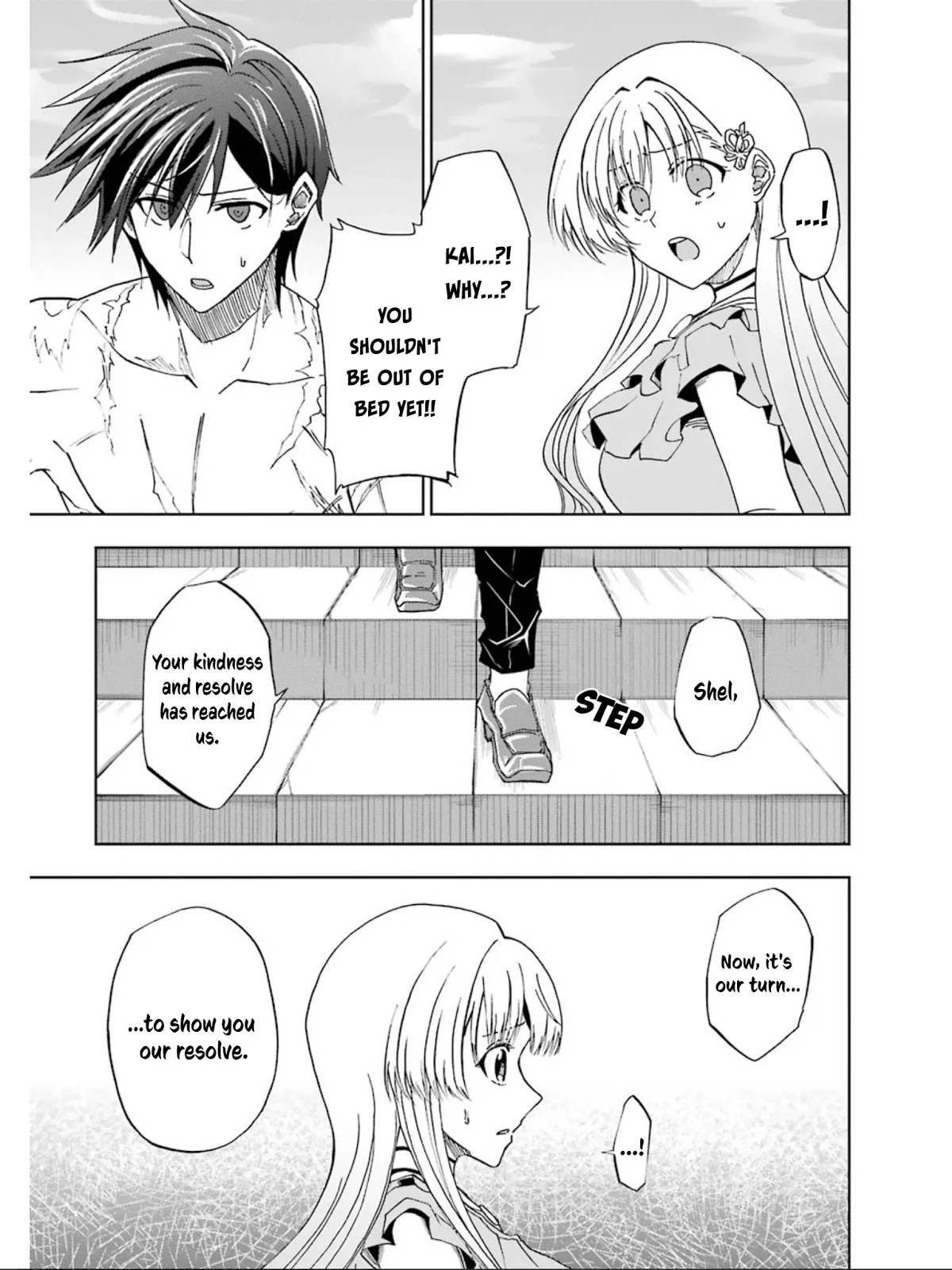 Ankoku Kishi no Ore desu Ga Saikyou no Seikishi wo Mezashimasu Chapter 11 page 24 - Chapter 11: The Unidentified Magic